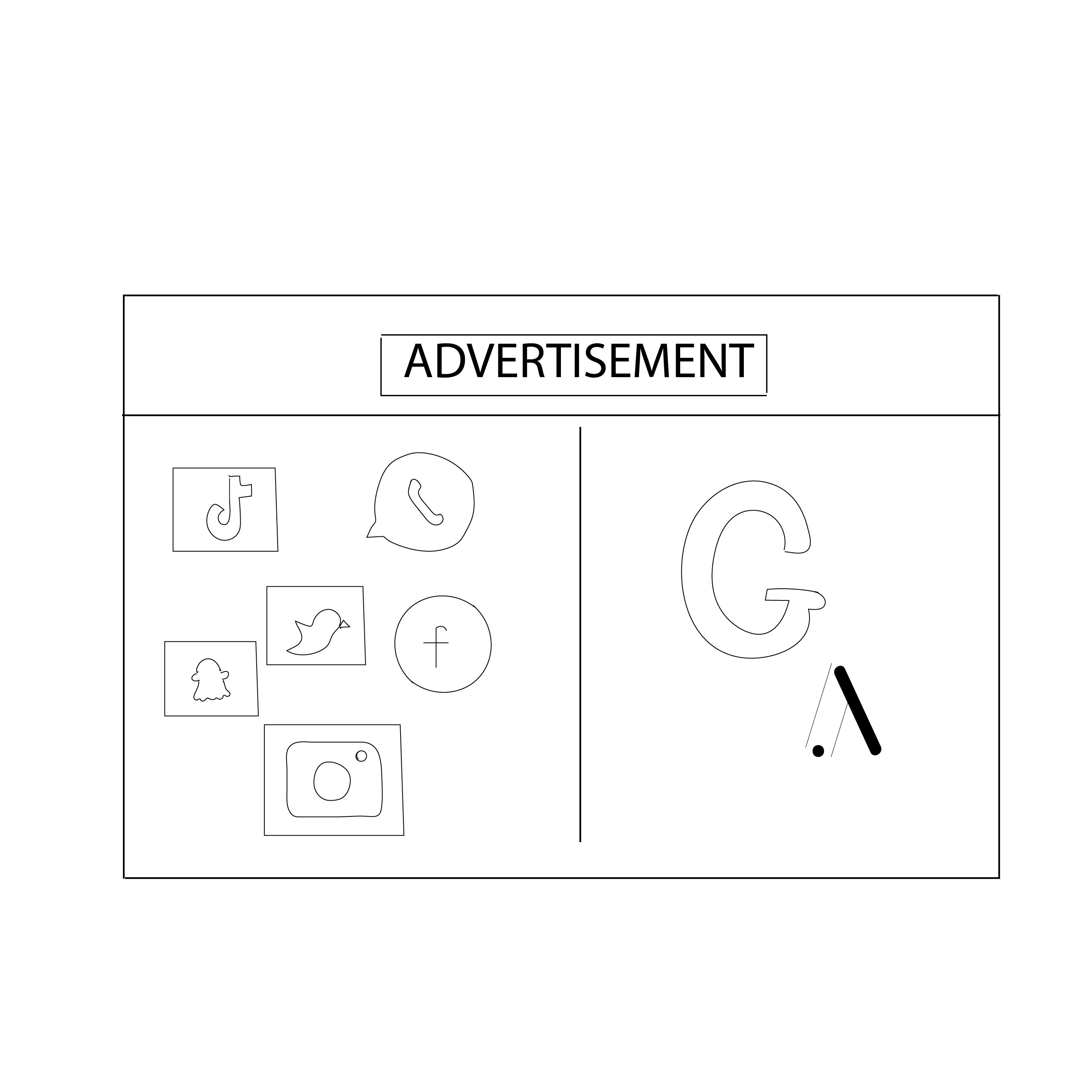 A Serious - Social Media Google Ads